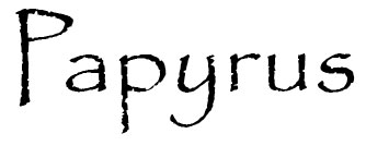 papyrus font generator copy and paste